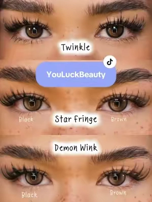 @YouLuck Beauty comment and choose your (lash) fighter!✨👀😻 #youluckbeauty #youlucklash #lashclusterset #mangalashes #spikeylashes 