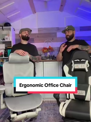 Which would you prefer? #officechair #ergonomicchair #gamingchair #meshchair #homeimprovement 