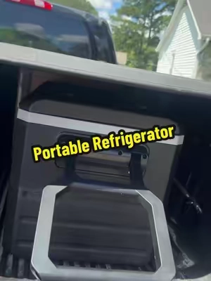 Keep food and drinks ice-cold anywhere! ❄️ This 68QT 12V portable refrigerator/freezer cools down to -4°F with no ice needed. Huge 64L capacity makes it perfect for truckers, road trips, camping, tailgating, and long days on the road. Plug it in, set your temperature, and keep everything cold and ready to go! 🚛🧊🥤 #fyp #travel 