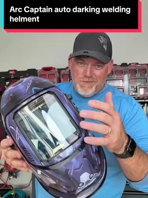 Stop flipping your helmet up and down between every weld. The ARCCAPTAIN HSH-G999 auto-darkening welding helmet uses four arc sensors to quickly respond when the arc strikes, while the true-color viewing screen gives you a clearer look at the puddle and workpiece. Separate weld, cut, and grind modes make it easy to move between jobs, and the adjustable shade, sensitivity, and delay controls let you dial it in for the work at hand. Whether you’re learning to weld, tackling weekend fabrication projects, or adding an affordable backup helmet to the shop, this is practical protection without the professional-shop price tag. #WeldingHelmet #AutoDarkeningHelmet #WeldingForBeginners #DIYWelding #WeldingGear
