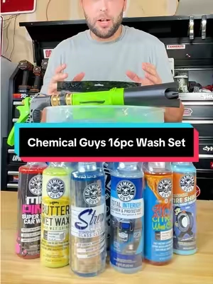 This is the ultimate gift bundle for the car guys! #carwash #chemicalguys #cartok #detailing #giftguide 