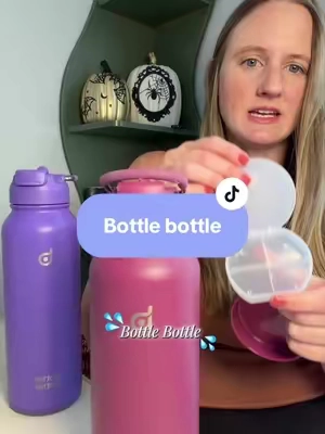 My emotional support water bottle has secret storage #waterbottle #bottlebottle #secretstorage #insulatedwaterbottle #hydrobottle @BOTTLE BOTTLE Inc 