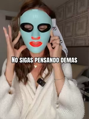 Esta mascara me calma , y me ayuda en mis procesos de la piel #skinmask #ledmask #koreanfacemask #TikTokshopbacktoschool #tiktokshopcreatorpicks 