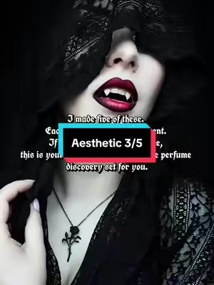 Aesthetic 3/5: Blood Box by @HereticParfum #hereticparfum #perfumetiktok #perfumetok #vampire #vampireaesthetic 