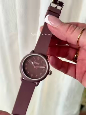 Speidel eco nude collection is now available on TikTok! 👀 #watch #minimalist #timepeice #siliconeband #tiktokmademebuyit @Speidel1904 