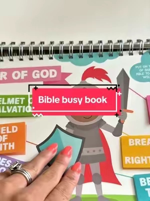 This is literally the best purchase ever ✝️🥹 @Hadley Designs #biblicaltruth #busybook #toddleractivities #homeschool #TikTokshopbacktoschool 