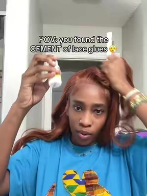 The fact that I keep TWO bottles should tell you everything 😭 this glue does not play about a wig install!#shopmylinks #laceglue #laceglueadhesive #wiginstall #honestreview 