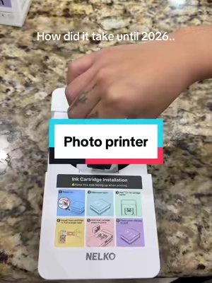 #photoprinter #portableprinter #wirelessprinter #polaroidprinter #tiktokshopcreatorpicks 