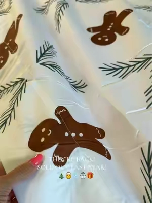 Restock on the popular Christmas Sheet Sets! #christmas #christmasbedding #christmasdecor 