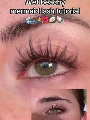 The perfect lashes for summer 🧜🏻‍♀️🌊🐚🥥🌺