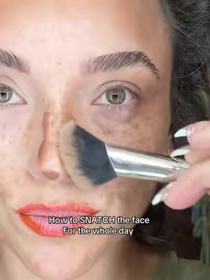 and tge brush is insane….. #sacheu #contourstayn #contourtutorial #16hourwear #tiktokshopbacktoshool 