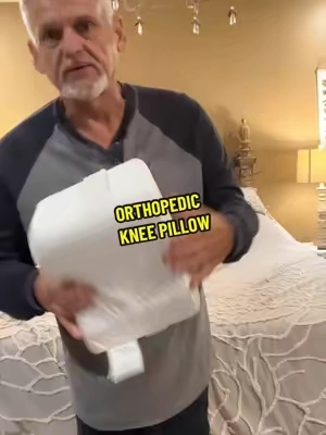 ComfiLife Orthopedic Knee & Leg Pillow - 100% Durable Memory Foam Cushion with Cool Zip Cover, Shape-hold Foam, Travel-ready Size for Side Sleepers, Low Back Pain, Hip Pain Relief #TikTokshopbacktoschool #homemakeover #kneepillow #orthopedicpillow #pillow @comfilife_official 