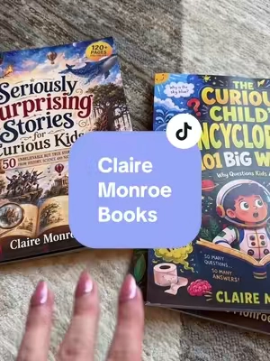Claire Monroe books are the perfect way to get your kids to fall in love with reading! Seriously Informative and entertaining! #clairemonroe #childrensbook #booksforkids #kidsbooks #books 