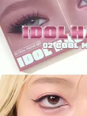 IDOL HACK TRIO TUTORIAL🔍 EP. 04 — Hannah’s Chic Eye Look with Cool Mauve Set 🩶🪩🖤 Now, let’s see Hannah transform Cool Mauve into a Chic look. In this tutorial, Hannah creates a more defined eye look with deeper dimension, a sharper liner, and lifted lashes for a sleek finish that makes the eyes stand out. Take your Cool Mauve look to the chic side! @hannahbahng  #romand #IDOLHACKTRIO #romandxhannah #CoolMauveEyeKit #MakeupTutorial
