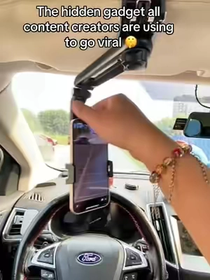 This is the hidden method they been gatekeeping from you😂🤝🏾 #fyp #contentcreatortips #carmount #tiktokmademebuyit #phonemount