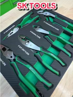 Check out this set of pliers by SK TOOLs #tools #mechanic #pliers 