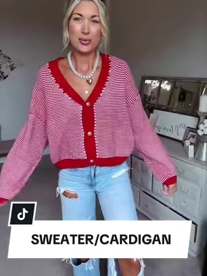 This sweater/cardigan is a must have for fall! It is such good quality, so comfy, & cozy. It comes in multiple color options. Hurry & snag it while is in stock! #fallfashion #womensfashion #womenscardigan #sweaterweather #fyp 