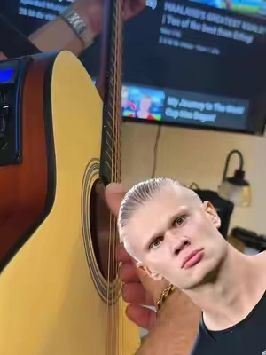 Está guitarra electroacústica de verdad que tiene una calidad excelente #guitarra #guitar #musica 