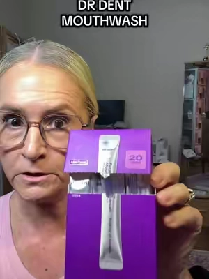 Surprising results with this purple mouthwash by Dr Dent! #tiktokcreatorpicks #tiktokshopcosmetics #purplemouthwash #mouthwash #teethwhitening @DR.DENT - shop 