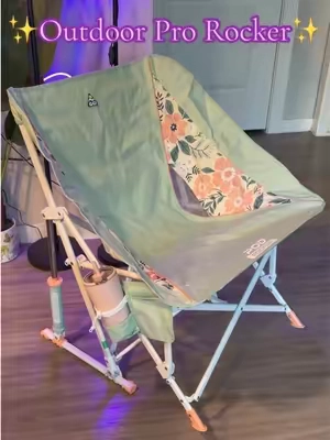 Ok but the best outdoor rocking chairs for, soccer games, parties and all out and Infoor events!! ♥️♥️♥️ this one is actually an upgraded wide seat!! #rockingchair #outdoorchair #Outdoors #foldingchair 