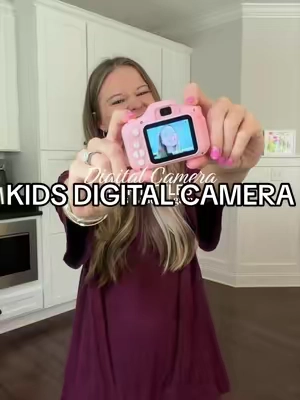 We’ve had this camera for about 6 months and my toddler still plays with it!! Love to take it on trips/outside/walks! #digitalcamera #kidscamera #camera #kidstoy #giftideaforkids