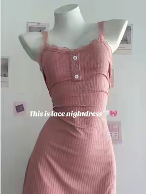A little sexy nightgown for sleepwear!!! >>> anyway it's so soft and smooth!!! #nightdress #nightgown #sleepwear #tiktokshopblackfriday #dealsforyoudays