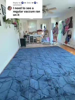 Replying to @🧿💀 Deb 💀🧿 washable rugs are the worst to vacuum @FAMVAL #arearug 