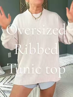 Bring on legging season! #ribbedtanktop #tunic #longsleeveshirt #leggingsoutfit #comfytop 