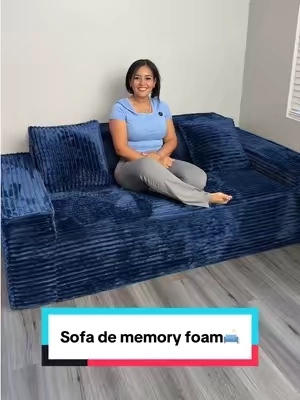 75 Cloud) Loveseat Sofa, No Assembly Required Comfy Deep pcs for Living Room, Bedroom, Apartment #sofamoderno  #sofadememoryfoam #decoraciondehogar #decor #tiktokshopcreatorpicks @Kerilyn 