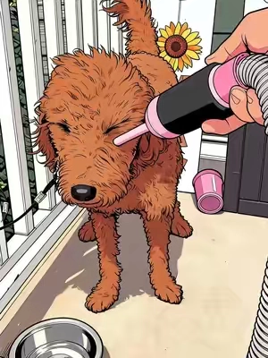 Replying to @opalboutiquepr Siiii, pero ojo 👀 el que tengo en el enlace de abajo sí incluye blower, porque esta es específicamente la versión 9 en 1. 🙌🐶 9-in-1 dog grooming machine #TikTokshopbacktoschool #TikTokShopCreatorPicks #WeeklyDeals #DogGrooming #PetGrooming