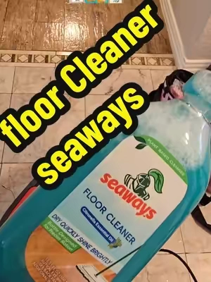 Floor Cleaner seaways Plant-Based #seaways #housecleaning #limpiaconmigo #floorcleaning #limpieza 