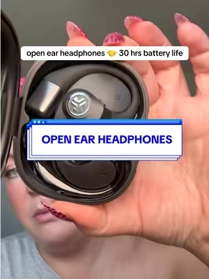 You can download their app and customize the touch controls easier too 🤯 #jlab #jlabheadphones #headphones #openearbuds 