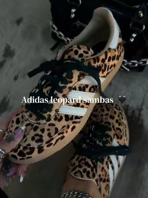 @Evans Sneakers #leopardprint #sambas #athleticshoes #altoutfits #comfyshoes 