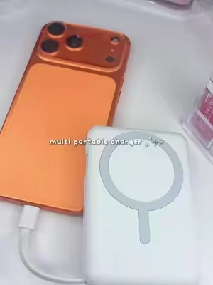 love that this can charge in 3 ways  #charger #portablecharger #iphonecharger #iphonecharge #essentials 