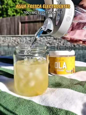 Your premium Agua Fresca Electrolytes #mangonada #Fitness #primevallabs 