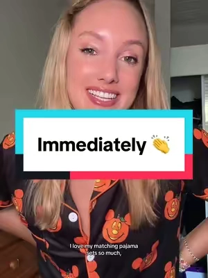 Replying to @kyliegeroux an immediate yes 👏🎃 #halloween #mickey #pumpkin #pajamas #foryou 