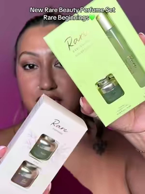 New rare beginnings pertume!! @Rare Beauty #rarebeauty #rarebeautyperfume #rarebeginnings #giftforher #stockingstuffer