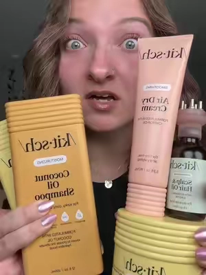 the dreamiest curly hair routine upgrade for stronger + frizz-free curls ➰✨ @Kitsch 