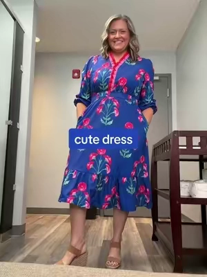Little Sunday OOTD "almost on time" edition. #OOTD #dress #mididress #churchdress #cutedress 