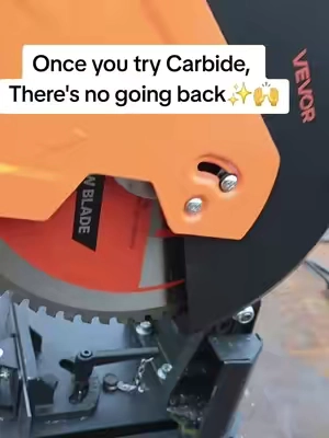 This is a very capable carbide tipped metal cutting saw. #metalcutting #fabrication #welding #mechanic #bluecollar 