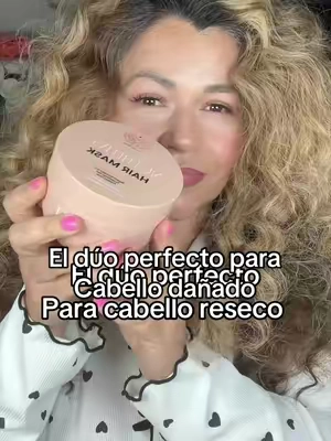 The Perfect Duo para ti cabello dañado seco . Está es la mejor mascarilla para el cabello y leave in conditioner Que puedes encontrar … transforma tu cabello lo deja cedido hidratado la mascarilla tiene keratina aceite de argan y mecadamia #nutritivehairmask #nutritiveleaveincontioner #simplymandysproducts #damagedhair #BestHairProducts @simplymandys @Mandys Pena 