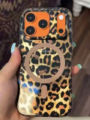 the prettiest leopard print magsafe cases 🐆🤭 #magsafecase #phonecases#DealsforYouDays#tiktokshopfinds#SohoChic
