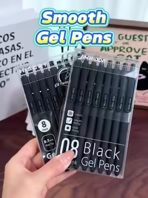 El bolígrafo perfecto para escribir todos los días ✍️✨ #GelPens #blackpens #TikTokshopbacktoschool #dealsforyoudays #TikTokShopDealsforYouDays 