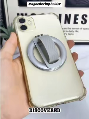It can not only be magnetically attached to your mobile phone, but also to your tablet. It's great to use it as a stand👏🥳#support #magneticsuction #ring #dealsforyoudays #tiktokshop 