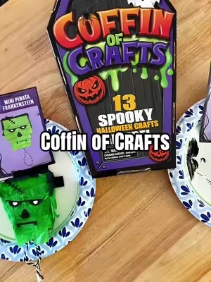 13 spooky surprises leading up to Halloween 🎃👻 #kidscraft #craftsforkids #halloweencrafts #halloweenforkids #halloweenactivities 