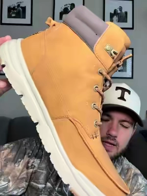 These boots are perfect for the fall! They are lightweight, comfortable, durable, flexible, easy to slip on, waterproof, and easy to pair with any outfit!   #tiktokshopcreatorpicks #heydudeshoes #TikTokshopbacktoschool #fall #mensboots @HeyDude 