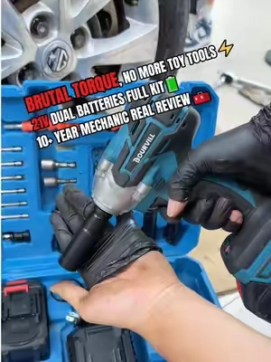 ⚙️ Potencia real sin cables 🔥 Esta llave de impacto inalámbrica 3 en 1 no es un juguete… es herramienta de verdad. • Alto torque para trabajos pesados • Incluye múltiples dados y brocas • 2 baterías de larga duración (3000 mAh) • Ideal para llantas, tornillos y perforaciones • Sin cables, sin estorbo, puro control Perfecta para garaje, taller o cualquier proyecto en casa 🛠️ No necesitas ser experto… esto hace el trabajo por ti 👀 🛒 Carrito naranja arriba de mi nombre #powertools #diyprojects #GarageSetup #TiktokShopCreatorPicks #fyp