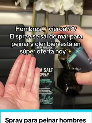 🧔🏻‍♂️ 🧔🏻 Sea salt spray super bueno!!!! En descuento hoy‼️‼️ #t#tiktokshopcreatorpickst#tiktokshopsummerglowmenhairstyle #seasaltspray #vikingrevolution 