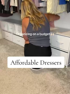 These are wonderful and help with storage and organization so much! ##dressers##organizedhome##organizationhack##storage##storagehacks