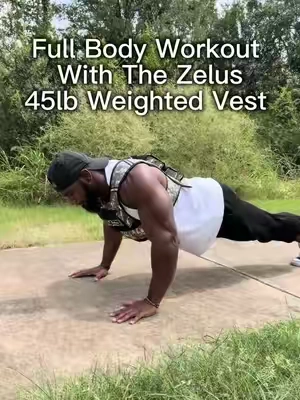 I’m using this 45 lb weighted vest to make my full-body workout more challenging without spending more time in the gym. I use this weighted workout vest for strength training, rucking, walking, and adding resistance to the exercises I’m already doing. It’s one of my favorite fitness tools for staying strong and active after 40. @ZELUS Fitness #WeightedVest #WeightedVestWorkout #FullBodyWorkout #StrengthTraining #homeworkout 